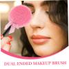 HONMEET 4pcs Plush Powder Puff for Body Powder Dry Applicators Pink White Blue and Green for Smooth Application of Talc view 3