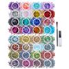16 Pack Chunky Holographic Glitters and Fairy Tears Glitters Bundle view 1