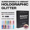 16 Pack Chunky Holographic Glitters and Fairy Tears Glitters Bundle view 3