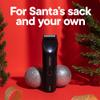 TOOLETRIES The Shearer - Groin & Body Hair Trimmer for Men, Electric Shaver for Pubic Hair, Balls, Groin, Chest, Legs, Waterproof Wet/Dry Clippers, Rechargeable, Bonus Shower Kit - Black view 2