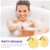 PAMINGONO 2pcs Exfoliating Bath Sponge Soft and Lightweight Body Scrubber for Deep Skin Cleansing for Showers and Travel Includes and Droplet Shapes view 4