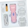 MUSISALY Boys and Girls Hair Clipper Detachable Rechargeable Ultra-Quiet Hair Cutting Tool for Home Use Easy Clean Blades Pink view 4