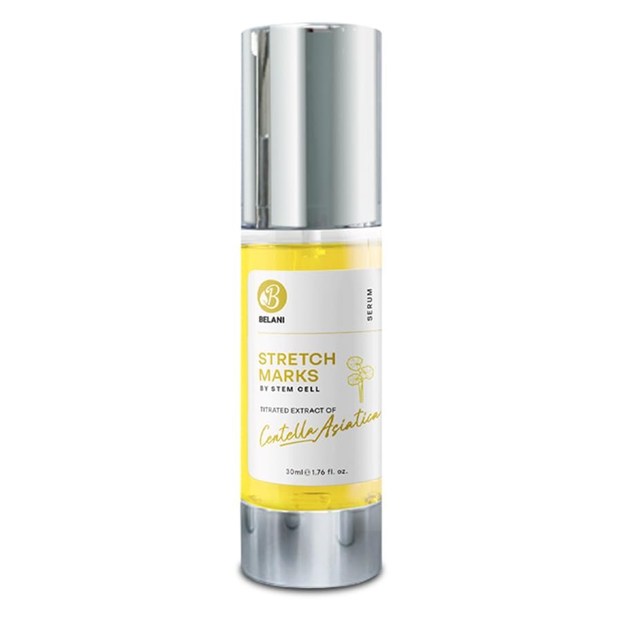 HVSUN Belani stretch marks, regenerates damaged skin cells, stimulates collagen production and reshapes skin firmness. Deeply moisturizing essence leaves skin soft and flaky