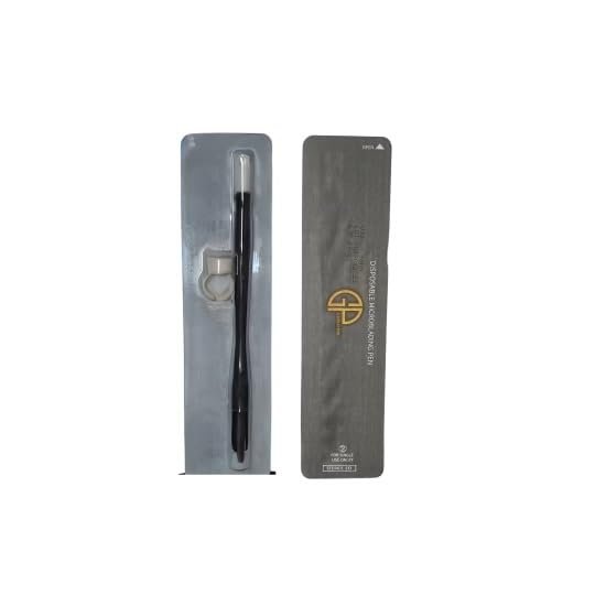 Global PMU Microblading Disposable Pen 21U, 15 10pk, Black