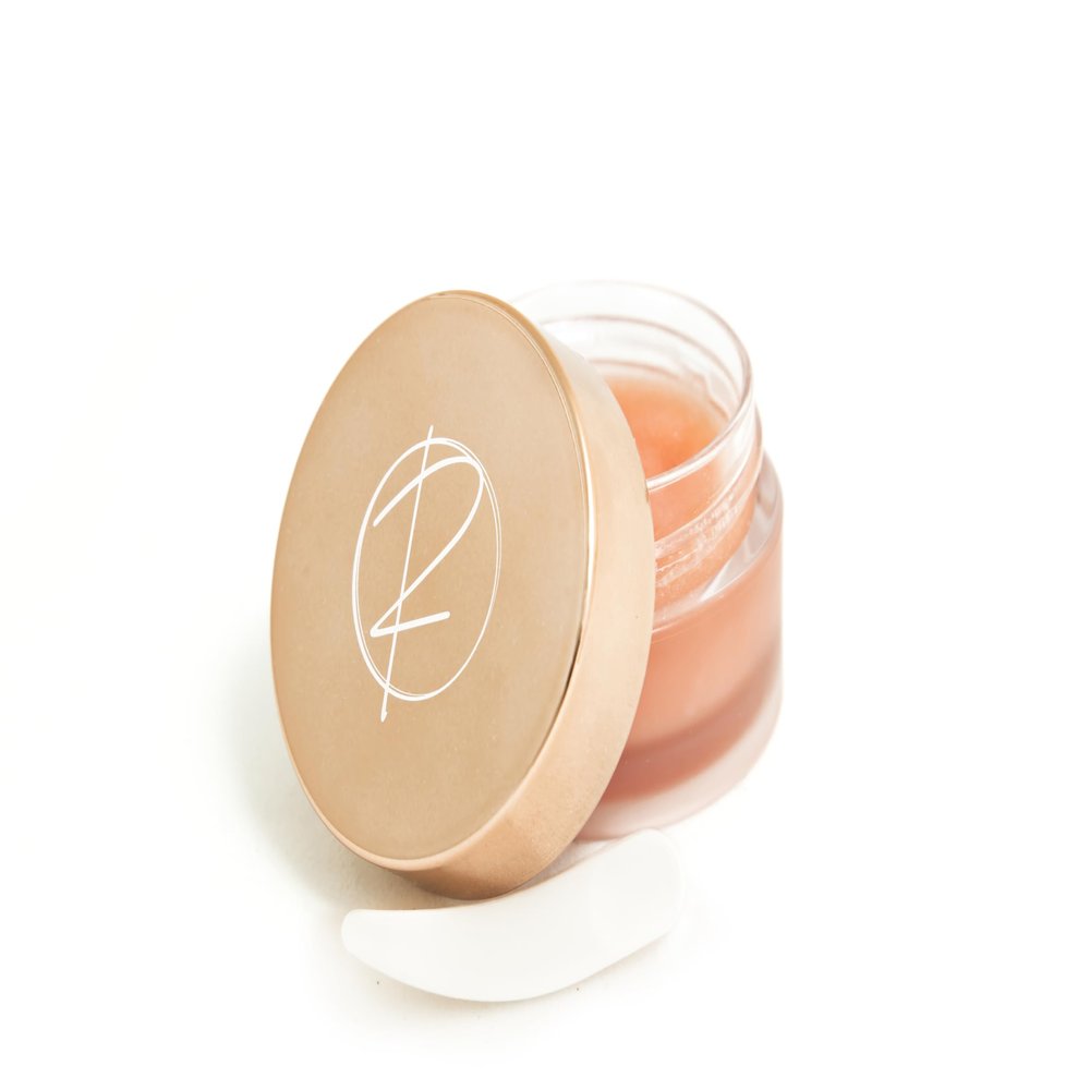 RittZi Jasmine Vanilla Lip Scrub - Exfoliating and Moisturizing with Jasmine Wax and Cupuacu Butter