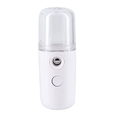 Facial Mist Sprayer Facial Mister Portable Mini Face Sprayer USB Rechargeable Facial for Hydratin White