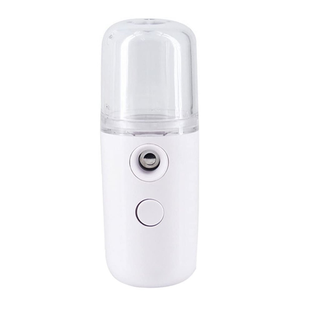 Facial Mist Sprayer Facial Mister Portable Mini Face Sprayer USB Rechargeable Facial for Hydratin White