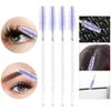 500PCS Disposable Eyelash Brushes - Upgraded Mascara Wands & Makeup Applicators Kit for Eyelash Extensions Makeup and Eyebrow Grooming(Purple) view 4