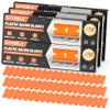 DIYSELF 600 Pack Plastic Razor Blades, Refill for Plastic Razor Blade Scraper, Universal Plastic Blades for Stains, Adhesives, Decals, Stickers, Labels, Double-edged Plastic Blade view 1