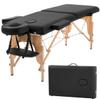 BestMassage Massage Bed Portable Massage Table 23 in Wide Lash Bed Height Adjustable 2 Folding with Non-Woven Bag for Spa Footmassage Facial CareSpa Tattoo view 1