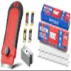 DIYSELF 1 Pack Razor Blade Scraper(Red) and 200 Pcs Single Edge Razor Blades view 1