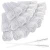 500PCS Disposable Eyelash Brushes - Upgraded Mascara Wands & Makeup Applicators Kit for Eyelash Extensions Makeup and Eyebrow Grooming(White) view 1