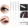500PCS Disposable Eyelash Brushes - Upgraded Mascara Wands & Makeup Applicators Kit for Eyelash Extensions Makeup and Eyebrow Grooming(White) view 3