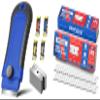 DIYSELF 1 Pack Razor Blade Scraper(Blue) and 200 Pcs Single Edge Razor Blades view 1