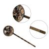 4 PCS Womens Hair Barrettes, Funny Frog Art Moon Stars Pattern Long Bobby Hair Pins for Girls, Stainless Steel Hair Clips Headwear Styling Tools Hair Accessories view 3