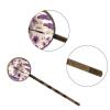 4 PCS Womens Hair Barrettes, Purple Dragonfly Retro Botanical Wildflowers Floral Herbs Long Bobby Hair Pins for Girls, Stainless Steel Hair Clips Headwear Styling Tools Hair Accessories view 3