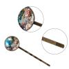 4 PCS Womens Hair Barrettes, Tropical Underwater Coral Shell Marine Beach Theme Long Bobby Hair Pins for Girls, Stainless Steel Hair Clips Headwear Styling Tools Hair Accessories view 3