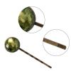 4 Pieces Bobby Pins Hair Clips for Women, Natural Scenery Forest Pattern Decorative Hairpin Hair Barrettes for Girls, Elegant Brown Hair Accessories view 3