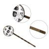 4 PCS Womens Hair Barrettes, Set of Cool skulls Long Bobby Hair Pins for Girls, Stainless Steel Hair Clips Headwear Styling Tools Hair Accessories view 3