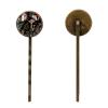 4 PCS Womens Hair Barrettes, Cute Mushroom Forest Plants Long Bobby Hair Pins for Girls, Stainless Steel Hair Clips Headwear Styling Tools Hair Accessories view 2