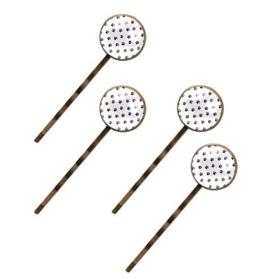 4 Pcs Hair Pins for Women, Cat Dog Paw Animals Paw Pattern Long Bobby Pins Vintage Hairpins Decorative Elephant Hair Barrettes with Jewelry Gift Box