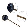 4 Pieces Bobby Pins Hair Clips for Women, Night Sky Planets Comets Constellations Decorative Hairpin Hair Barrettes for Girls, Elegant Brown Hair Accessories view 3