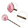 4 PCS Womens Hair Barrettes, Pink Cherry Blossoms Long Bobby Hair Pins for Girls, Stainless Steel Hair Clips Headwear Styling Tools Hair Accessories view 3