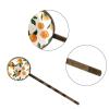 4 PCS Womens Hair Barrettes, Seamless Summer Fruits Orange Long Bobby Hair Pins for Girls, Stainless Steel Hair Clips Headwear Styling Tools Hair Accessories view 3