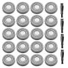 20 Pack Pitbull Shaver Replacement Blade for Skull Shaver view 1