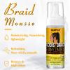 Braid Foam Control Mousse for Braids, Twist, Locs - No Flake, Moisturizing Mousse with Rosemary Oil for Hair Growth - Easy to Apply with Sleep Bonnets view 2