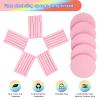 120Pcs Facial Sponge Compressed Face Cleansing Sponge Estheticians Compressed Makeup Facial Sponge Exfoliating Removal SpongePink view 3
