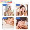120Pcs Facial Sponge Compressed Face Cleansing Sponge Estheticians Compressed Makeup Facial Sponge Exfoliating Removal SpongePink view 4