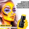 Go Ho 2PCS Yellow Face Paint Washable,Yellow Body Paint Stick,30ml and 25ml view 2