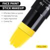 Go Ho 2PCS Yellow Face Paint Washable,Yellow Body Paint Stick,30ml and 25ml view 3