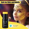Go Ho 2PCS Yellow Face Paint Washable,Yellow Body Paint Stick,30ml and 25ml view 4