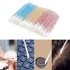 100 Pcs Crystal Lip Brush Disposable Glitter Lip Gloss Applicators Lipstick Applicator Wands Makeup Beauty Tool Kits Multicolor view 4