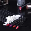 200 Pcs Disposable Lip Wands Lip Applicators Lip Brush Lipstick Lip Gloss Applicator Tool Makeup Beauty Tool Kits Black view 3