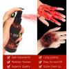 2PCS Halloween Fake Blood Kit, 3.52oz (100ml) Fresh Red + Dark Red Realistic Effect Washable, Vampire Makeup for Halloween Costume, Theater, Cosplay, Zombie, Special Effects view 2