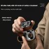 Donut Electric Men Rotary Shaver Portable Razor Rechargeable Men's Electric Cordless Wet&Dry Waterproof Mini Shaver Travel (Black) view 2