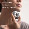 Donut Electric Men Rotary Shaver Portable Razor Rechargeable Men's Electric Cordless Wet&Dry Waterproof Mini Shaver Travel (Black) view 4