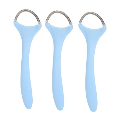 3 PCS Spring Facial Hair Remover for Women, Gentle Spring Facial Threading Epilator, Long Handle Stainless Steel Coil