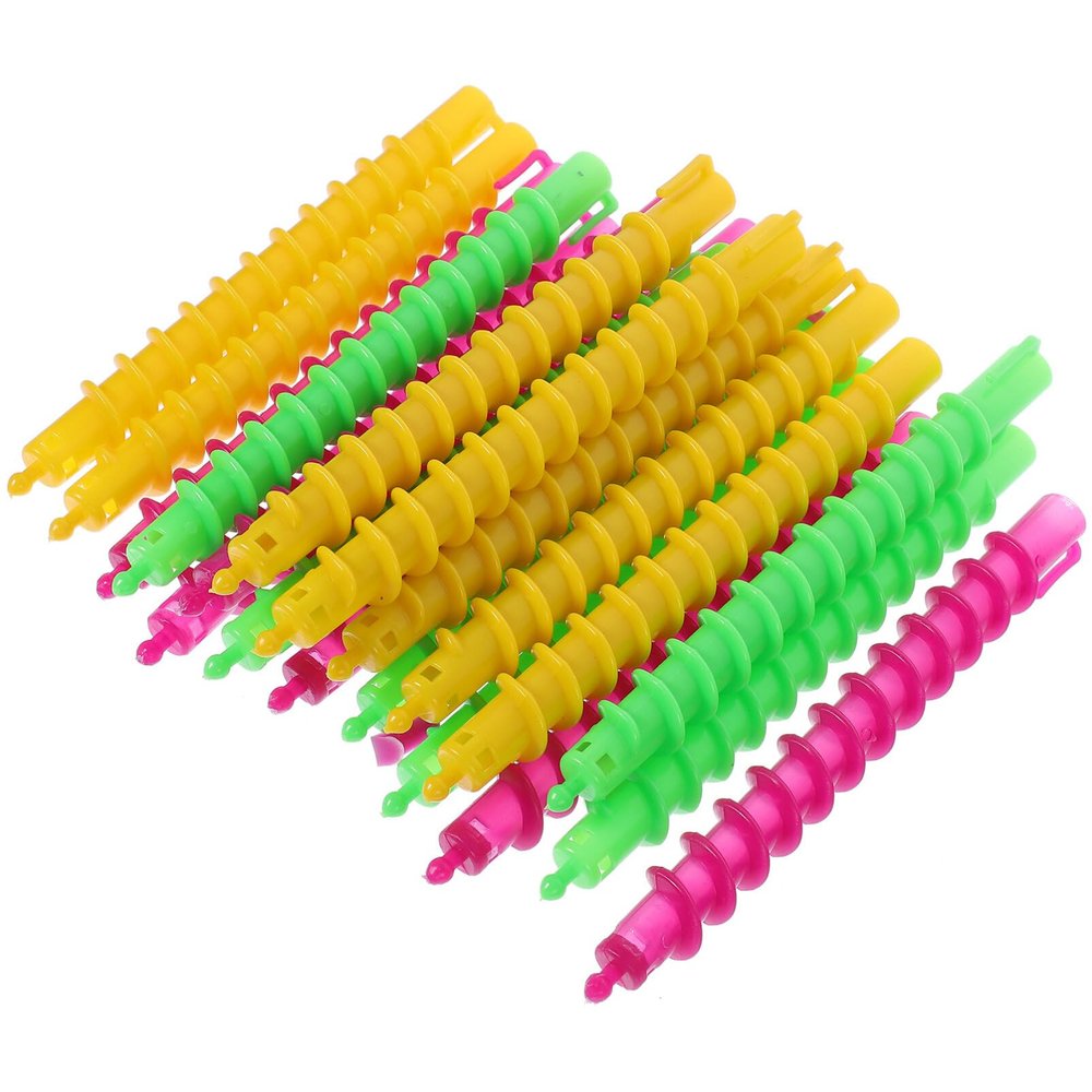 Ipetboom 100pcs Spiral Perm Bar - Perm Rods Perm Kit, Curling Rods Hair Rods, Spiral Perm Rods for Long Hair, Salon Curls, Cold Hot Stamping,Curling Iron Wand Kit