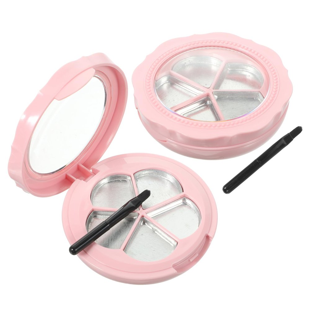 TOVINANNA Diy Custom Lipstick Boxes 2 Sets Blusher Eyeshadow Palette Makeup Palette Tray