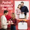 14" Portable Hard Shell Makeup Travel Case - Stylish PC+ABS Cosmetic Organizer for Women - Scratch-Resistant, Elastic Strap, Mini Suitcase - Perfect for Romantic GiftsArctic White view 2