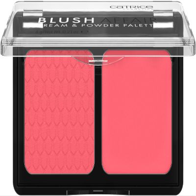 Catrice | Blush Affair Cream & Powder Palette | Highly Pigmented Radiant Cream & Soft Matte Powder | Vegan & Cruelty Free (010 Stunning Strawberry)