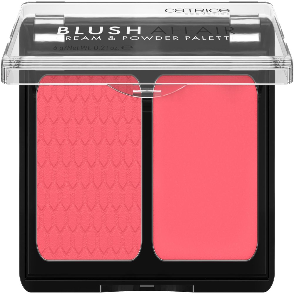 Catrice | Blush Affair Cream & Powder Palette | Highly Pigmented Radiant Cream & Soft Matte Powder | Vegan & Cruelty Free (010 Stunning Strawberry)