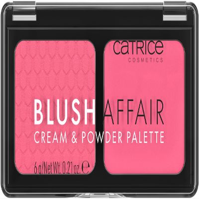 Catrice | Blush Affair Cream & Powder Palette | Highly Pigmented Radiant Cream & Soft Matte Powder | Vegan & Cruelty Free (020 Pleasing Pink)