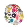 Qhwlr Hand Print Print Double Waterproof Shower Cap Printed Millinery With Light And Soft Decoration view 2