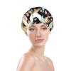 Cute Chihuahua Pug Hair Cap For Shower, Waterproof Hair Shower Caps For Long Hair, Non-Slip Cute Shower Cap view 3