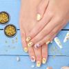 Pndeyo 2 Boxes Ocean Theme Nail Charms, Sea Beach Starfish Seashell Nail Decals Accessories, Metal 3D Nail Gems Jewelry Decoration Supplies for Manicure DIY Nail Embellishments- Gold, Mixed size view 4